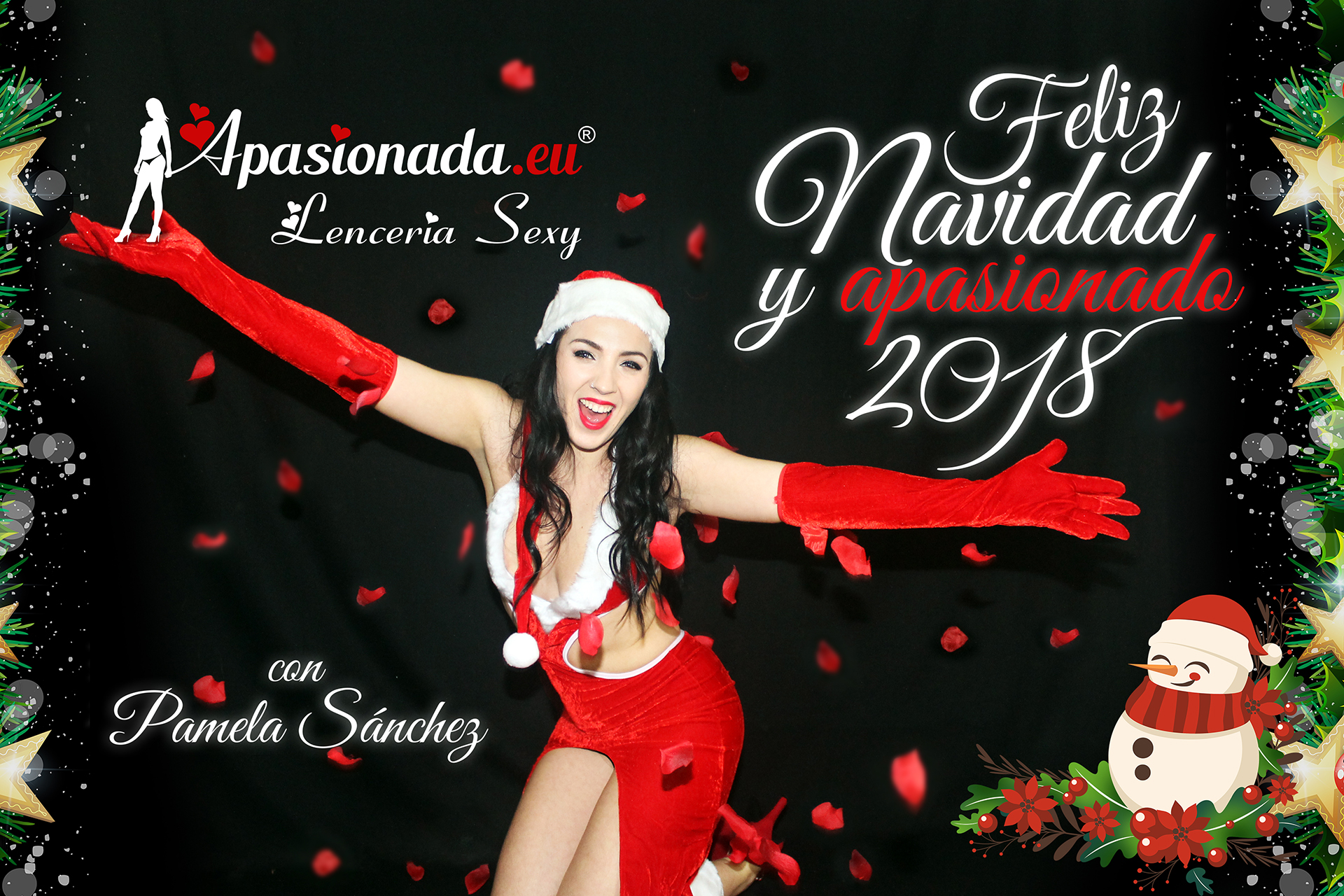 Pamela Sánchez Y Apasionada® Te Desean Felices Fiestas Y Un Sexy 2018 El Blog De Apasionada®